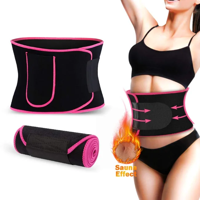 

Adjustable neoprene free sample waist trainer with running waist belt for waist training belt, Customized