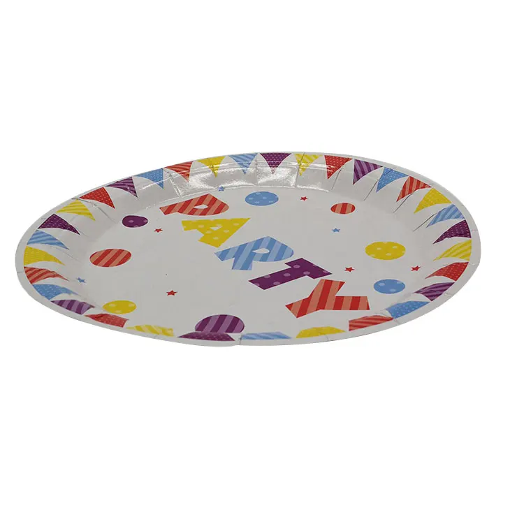 holiday paper plates