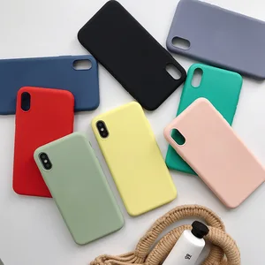 2019 Creative New Candy New Liquid Silicone Mobile Phone Case For iPhone XR All Inclusive