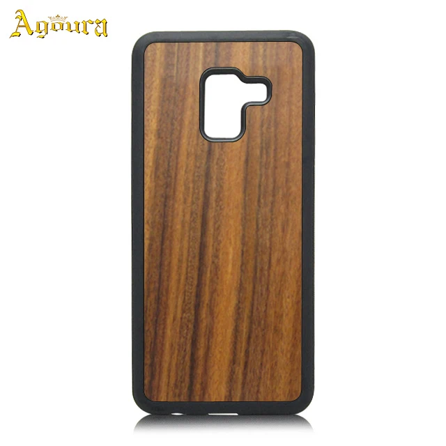 

Environmental wooden phone case for Samsung A8 in stock, Many woooden colors