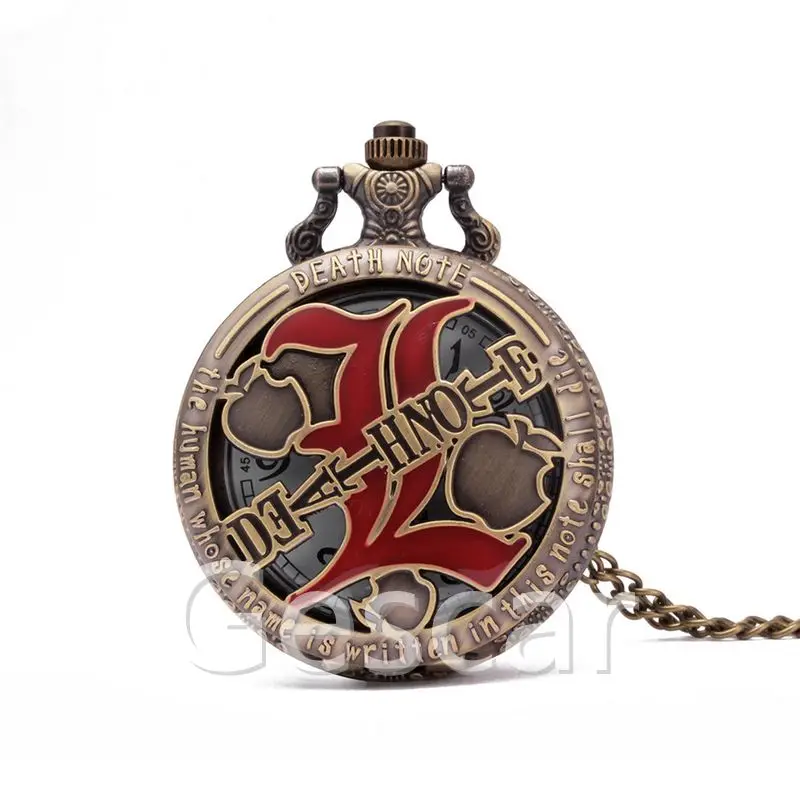 

vintage new style pocket watch floral designs back case pocket watch words round hollow out pocket watch, Bronze/ancient silver