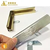 6063 t5 anodizing brushed gold / sliver aluminium photo frame / aluminium profile frame for photo