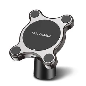 FLOVEME 10W Rotating Wireless Car Charger Mount