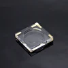 Transparent Precision PMMA Template CNC Machining Square Acrylic Components