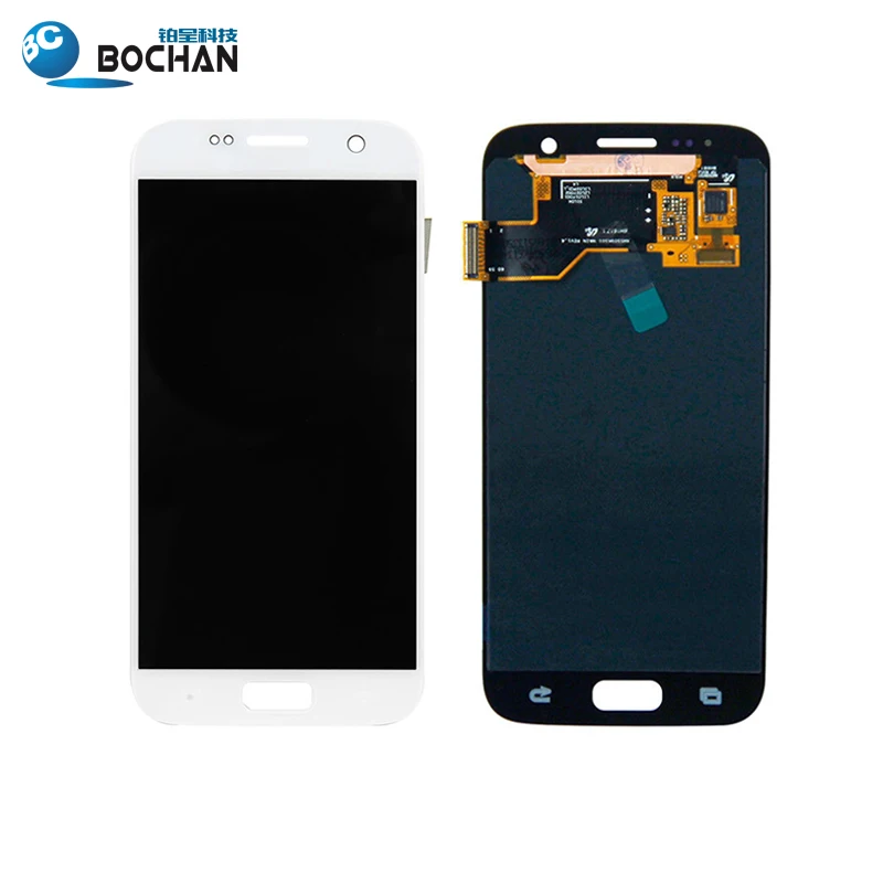 

Wholesale Touch Lcd For Samsung Galaxy S7 Lcd Display For Samsung S7 Screen Clone Replacement, Black white gold