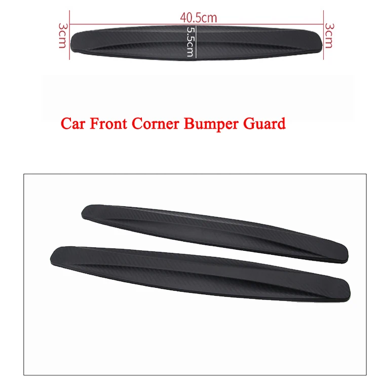 
40CMx2PCS of Car Front Bumper Corner Guard 