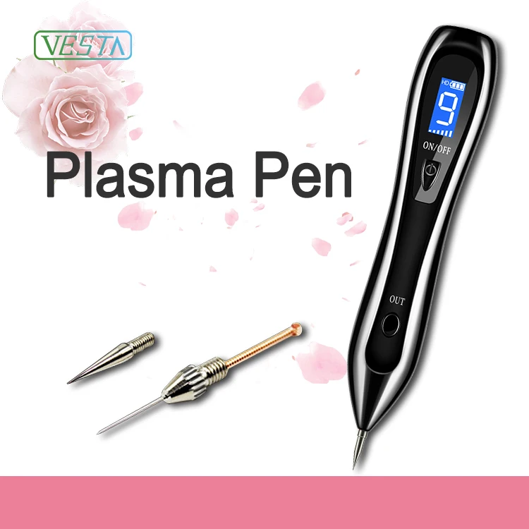 

Vesta 2019 Plasma Lift Pen New Arrival Special Modern Design Plasma Beauty Pen Hot Selling Products for Spot Remove, Black,white