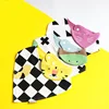 0-3 years custom baby bibs animal toddler feeding and teething scarf bib machine