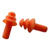 Hot sales! Non-toxic Silicone Ear plugs Waterproof silicone gel earplugs for swimming Custom Logo With PVC or Cotton cord