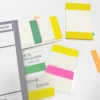 2019 sticky note book Colorful Promotion Removable Index bookmark Craft plastic sticky note