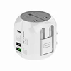 2019 new product portable universal multi plug european travel wall plug adapter with usb