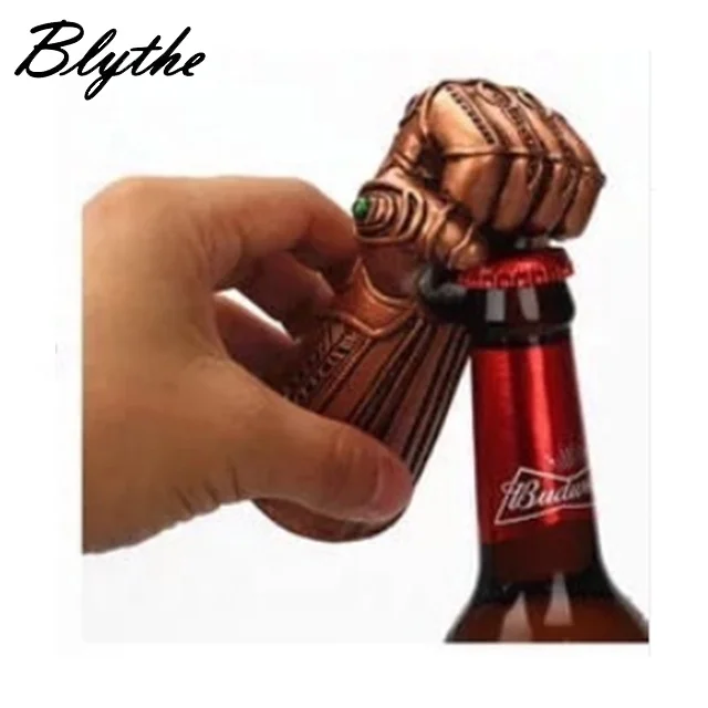 

Hot Sales The Avengers Marvel Thanos Glove Personalized Party Beer Bottle Opener, Resin