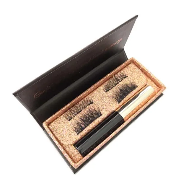 

2019 New Product magnetic Eyelash With Eyeliner eyelashes magnetic