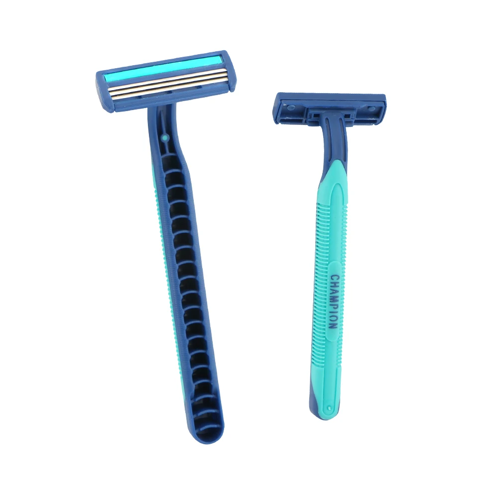

Discounted wholesale triple blade shaving razor disposable razor for men