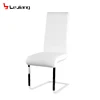 Free Sample Pu Red Black Leather Z Shape Dining Chair