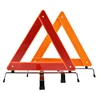 Triangle warning sign E-MARK traffic signs reflective safety warning triangle