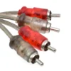 3ft Audio RCA Cable 2 Male to 2 Male OFC Spiral Braid