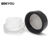 

Beyou Round Mini Glass Jars Containers 3ML 5ML Glass Wax Jar Containers Concentrate Dabs Jar Glass