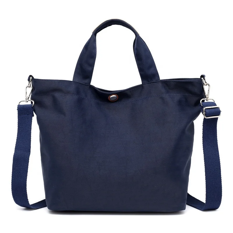
nylon tote bags shoulder bag washed nylon handbags for woman 