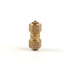 61062-8 Brass Tube Fitting Half Compressor Hose Flareless Union