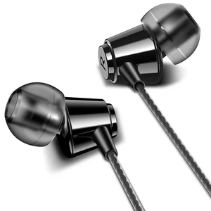 FLOVEME 1.3m HIFI Mobile Music Earphones 3.5mm Plated Plug