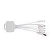Multi Function Luminous Usb Cable 5 In 1 Usb Charger Cable