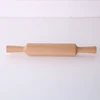 Natural Dough Tools Whole Wooden Chapati Rolling Pin Embossed For Flour Rolling