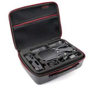 retail wholesale custom PU EVA Storage bag for drone for DJI mavic 2 portable suitcase
