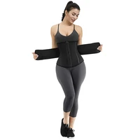 

Hot Sale High Quality Plus Size Black 7 Steel Boned Women Waist Trainer