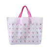 50PCS/PACK Clothing Plastic Tote Bag Custom Bag Little Love Gift Packaging Shopping Bag Clothing