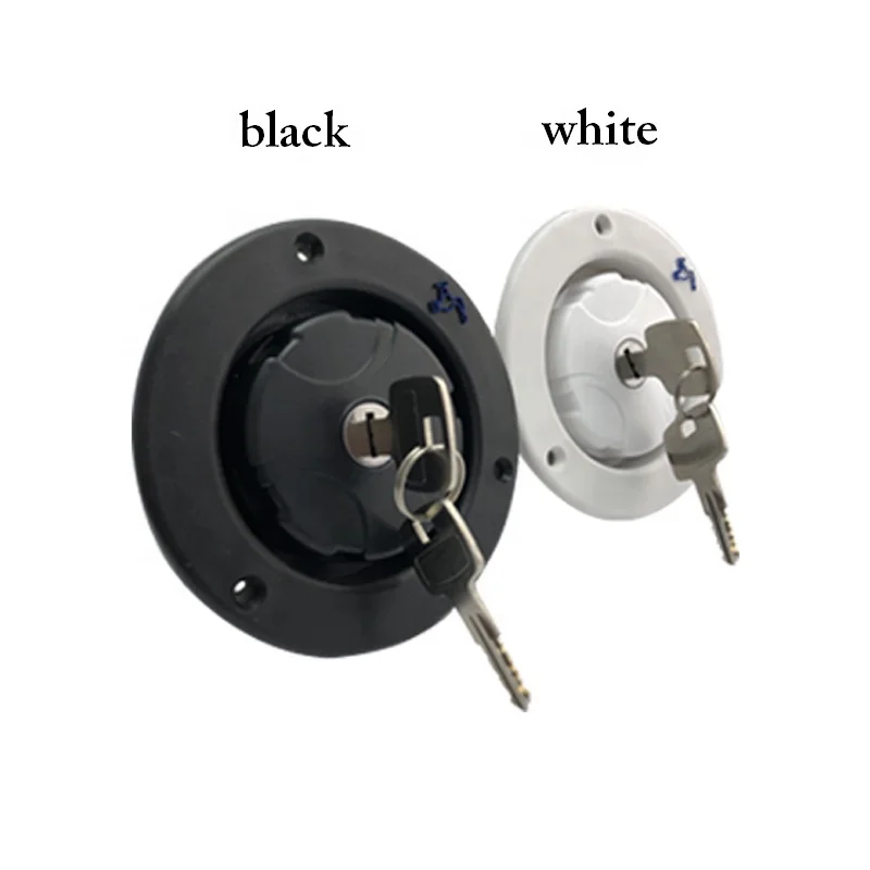 

RV water inlet motorhomes accessories for caravan lockable water accessories for caravan, White / black