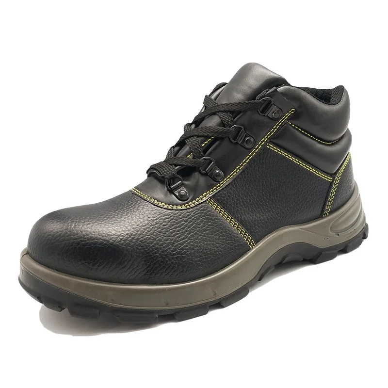 

Professional Elevator Stock Anti-Smashing High Quality Neck Gentle Soft Frontier Man Safety Shoes Boot With Ce Marking