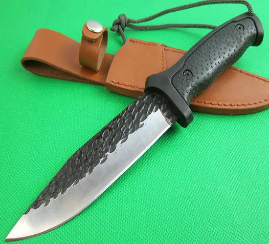 

A08 tactical survival knives camping hunting tool hand handmade knife 60HRC with ABS handle 1623