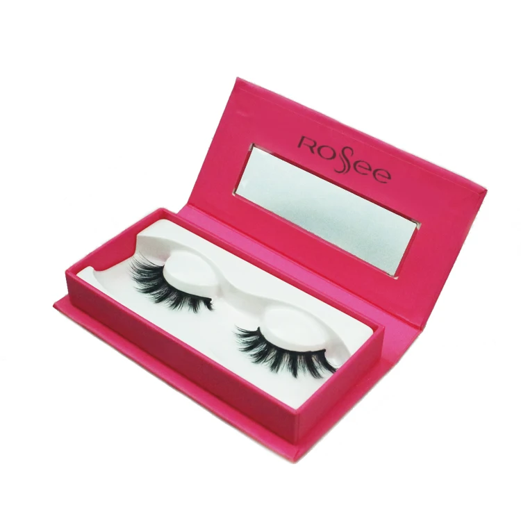 

Roseeeyelash high quality hot mink false eyelashes made in indonesia