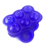 Amazon Hot Sale Product Silicone Ice Ball Maker Mold 6 Cavities Easy To Filll The Water In Ice Cube Tray Spheres 4.5cm diameter