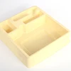 new style cosmetic PS Plastic Type Blister Process Type flocking thermoformed plastic tray