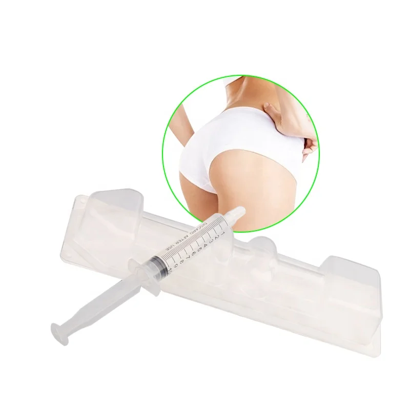 

10ml best selling cross linked ha filler hyaluronic butt big buttock injections for sale, Transparent