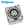Outlet socket 4 pin 20 amp electrical outlet multiple socket for rockets line