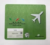 plastic rubber mouse pad with business card window Custom Design Mouse Pad for Promotion
