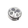 HSS Round Threading Dies 2# 4# 5# 6# 8# 10#1/8 5/32 3/16 1/4 5/16 3/8 7/16 for screw bolt thread rolling forming tools