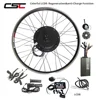 CSC Front or Rear Wheel E-bike kit 48v 1500w electric bicycle conversion kit e bike moto conversion kit color LCD8 display w USB