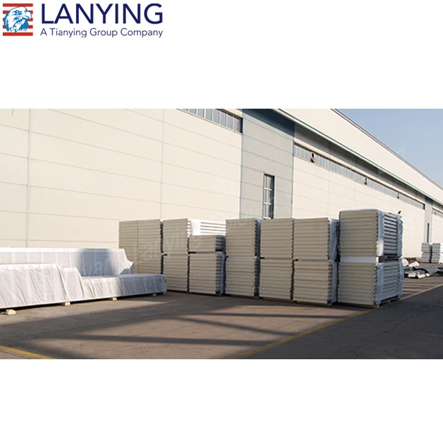 
Good price cold room polyurethane PUR PIR sandwich panel price 