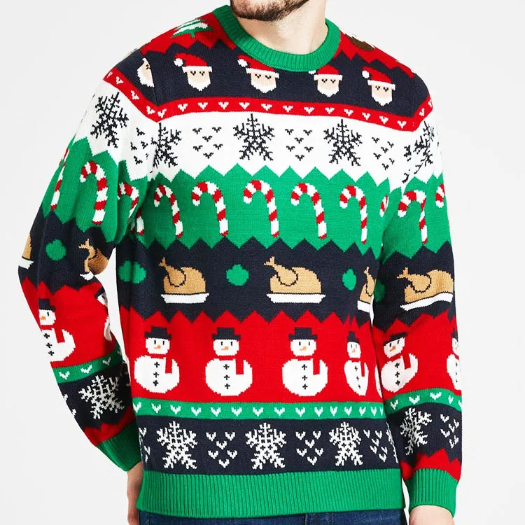 

Factory Wholesale Christmas Jumper OEM Nice Sweater For Men, At your request