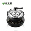 Household 2200W ceramic pot glass lid electric cooker hot pot