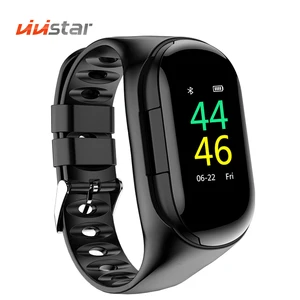 Smart Watch Bluetooth Earphone Fitness Tracking