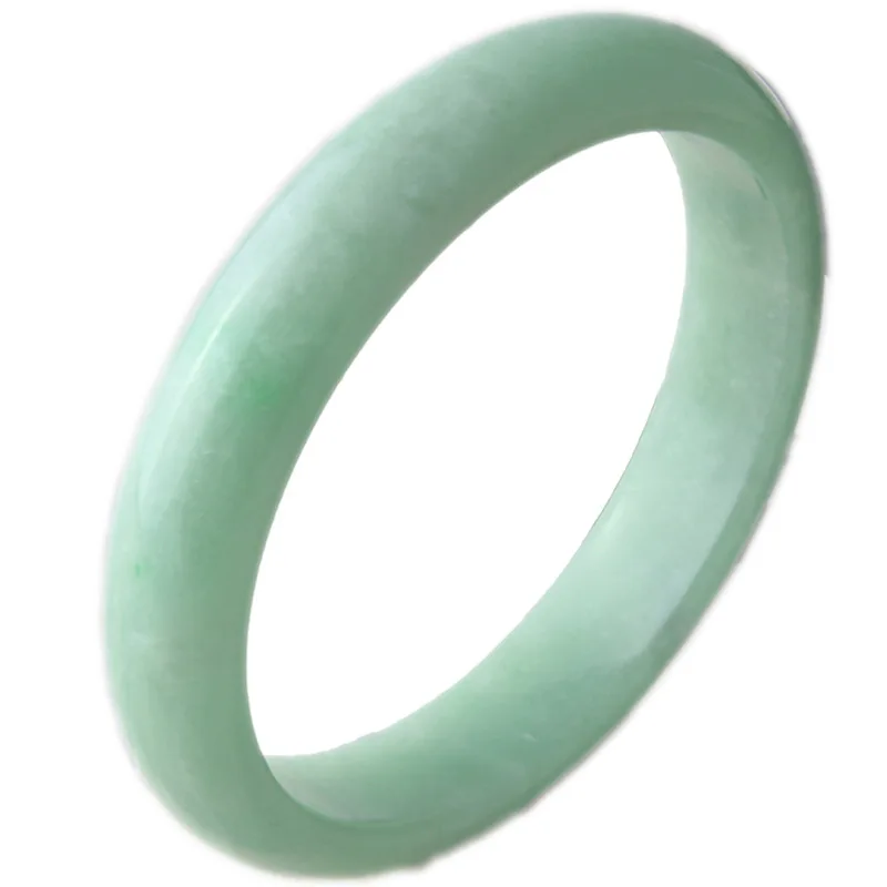 

YQ25 natural jade bangles Bracelets or Bangles Type and Bracelets, Bangles Jewelry Type Jadeite, White