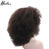 

Natural color fashion style short human hair afro kinki curly for black women