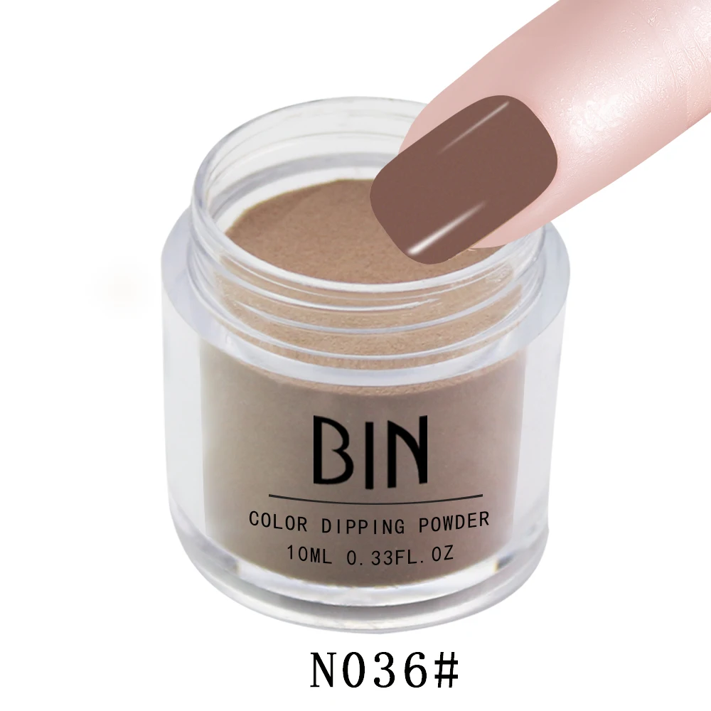 BIN dip powder 241colors  10ML nail Acrylic dipping powder system