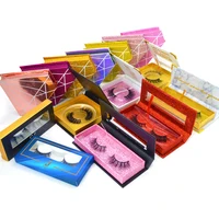 

Factory wholesale 3d mink eyelashes 25mm fake eyelashes, false mink eyelashes, custom eyelash packaging box