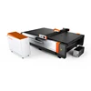 cnc oscillating textile fabric curtain cutting machine plotter for cut fabric